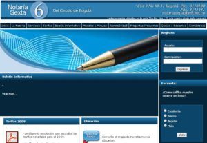 Notaria Sexta de Bogotá