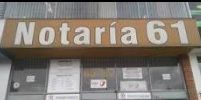 Notaria 61 de Bogotá